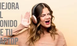 ¿Por qué el sonido de mi laptop se escucha mal y cómo puedo arreglarlo?