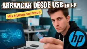 Como arrancar desde USB en HP
