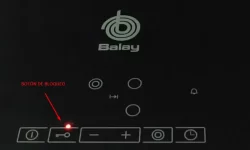Botón para desbloquear vitro Balay